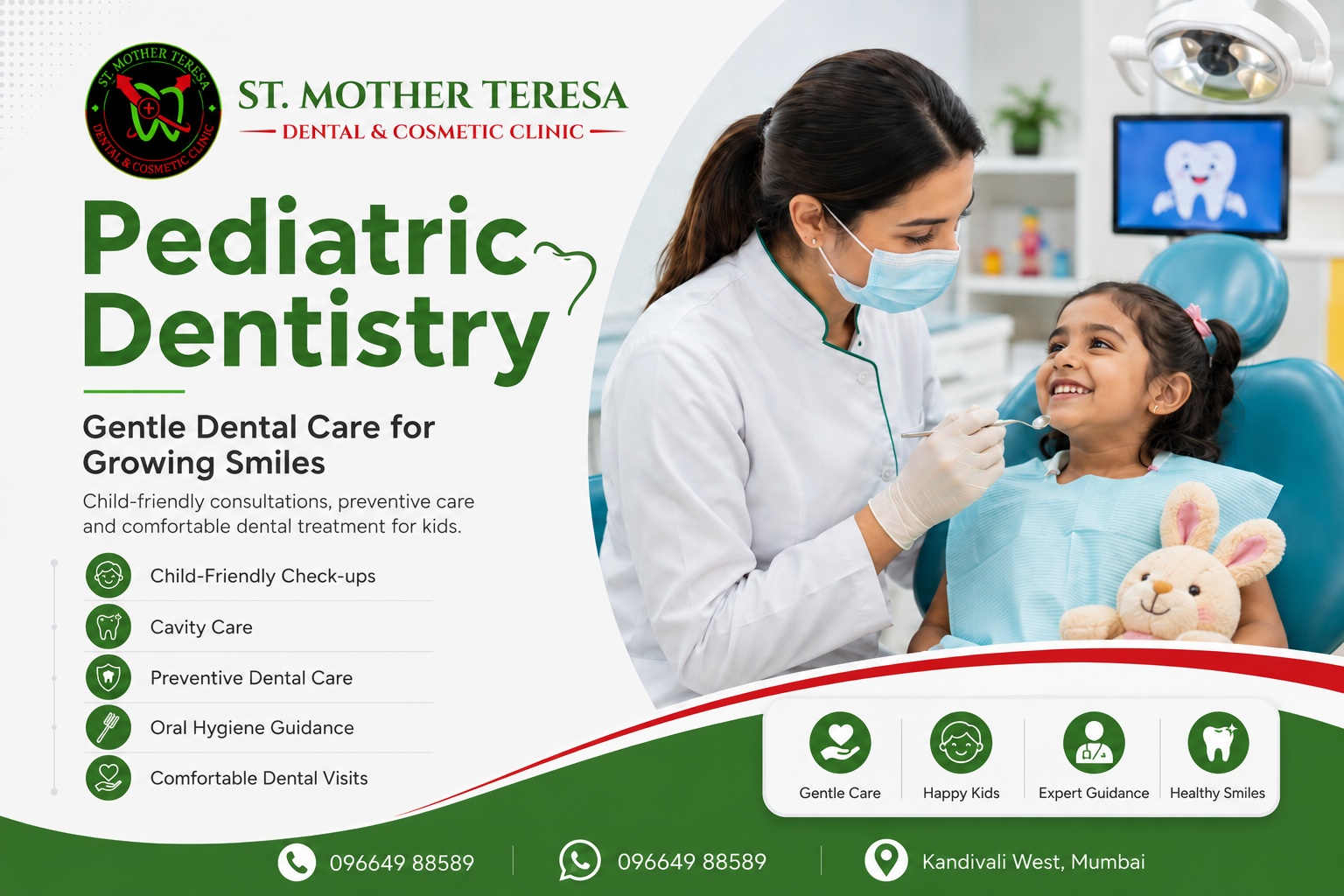 Friendly pediatric dental care for children